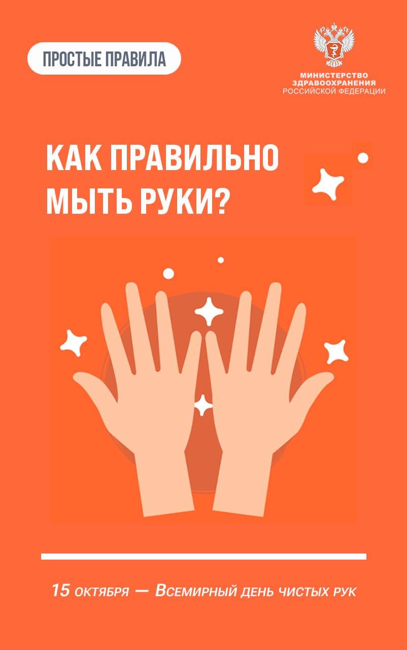 #ПростыеПравила: Как правильно мыть руки