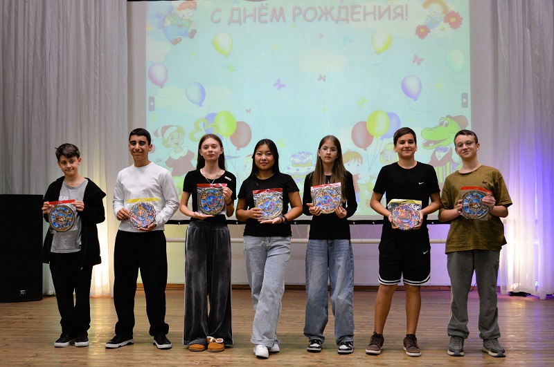 Дорогие именинники 14 смены детского санатория имени Н.А. Семашко!